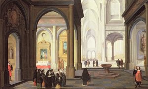 Interior de la Iglesia de Antoni van Dalen